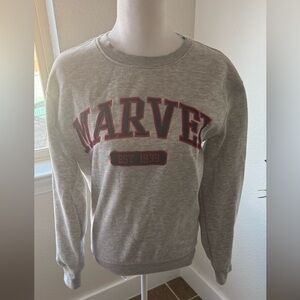 Grey Marvel Est 1939 Varsity Crewneck Sweatshirt XS